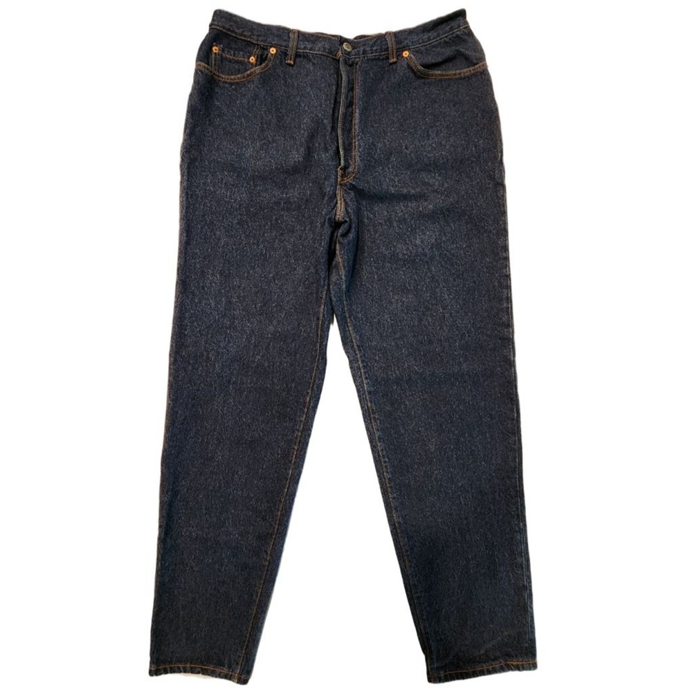 Vintage Levi's Button Fly High Waist Jeans Made USA 501 Style Selvedge Denim 24